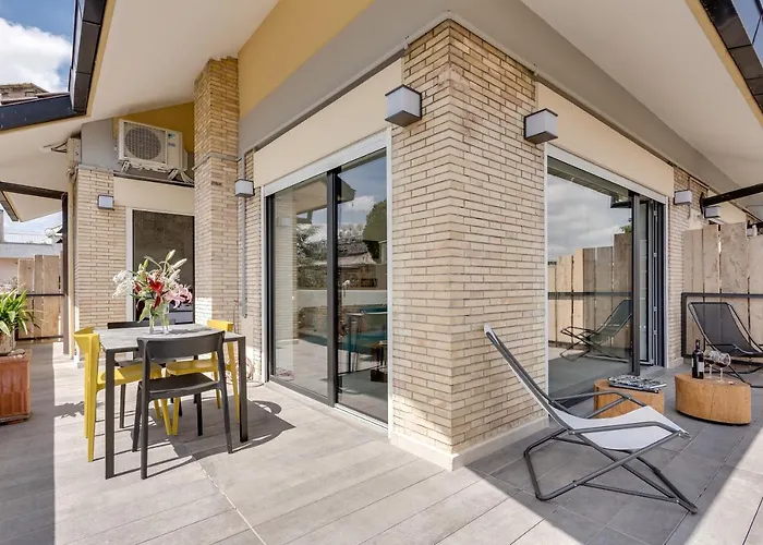 Rome As You Feel - Vatican Terrace Apartments With View
